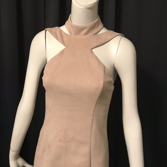 PINK MOCK NECK PENCIL DRESS !!! - Picture 6 of 8